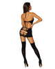 Dreamgirl 0233 Slashed Opaque Bodystocking