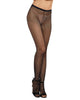 Dreamgirl 0011 Fishnet pantyhose with back seam buy at FemmeFatale Lingerie U4Ria Singapore