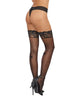 Dreamgirl 0081 Back Bow Stay-up Sheer Thigh High buy at FemmeFatale Lingerie U4Ria Singapore