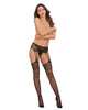 Dreamgirl 0232 Garter-Belt-Style Pantyhose