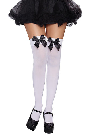 DG 10342 Versatile Bow Top Stockings