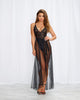 Dreamgirl style 10996.  Two-piece set.  Mosaic stretch lace teddy.