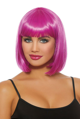 DG 11313 Dreamgirl Mid-Length Bob Wig Magenta