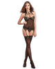 DG 11839 Scalloped Bustier-Styled Strappy Lingerie Set