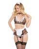 Dreamgirl 12229 Maid For You.  Very sheer mesh Maid-themed bedroom costume. Buy at FemmeFatale U4Ria Singapore