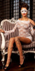 DG 4208 White Lace Courtesan